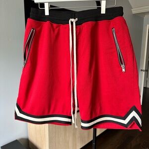Fear of God Fifth Collection (2017) Red Athletic Men's Shorts